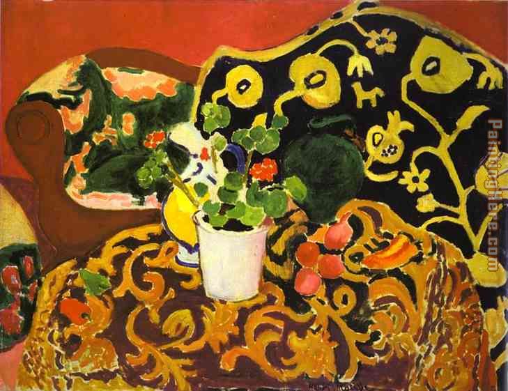 Spanish Still Life painting - Henri Matisse Spanish Still Life art painting